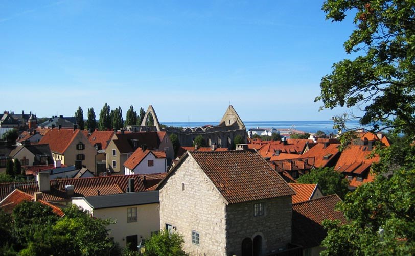 Vybild �ver Visby